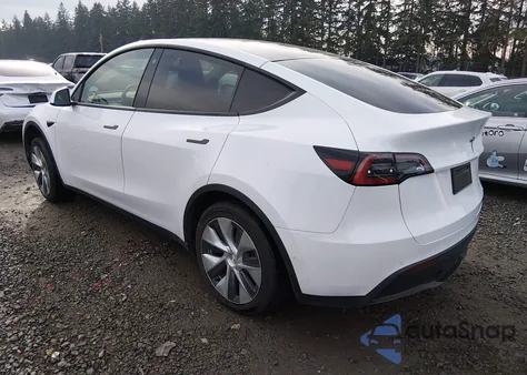 2021 Tesla Model Y Long Range Dual Motor All-Wheel Drive из США, поврежденный, VIN 5YJYGDEE1MF149602
